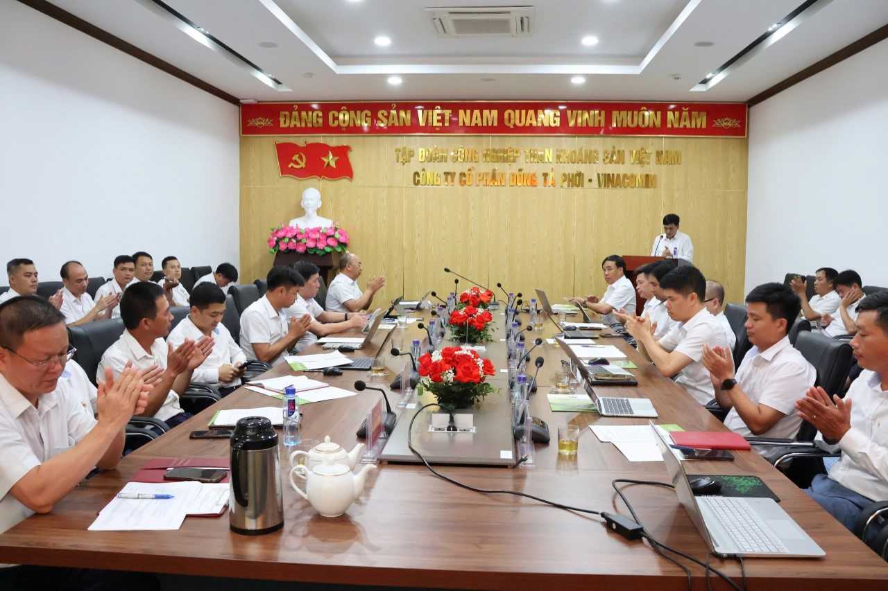 Hình ảnh tin tức Công ty Cổ phần đồng Tả Phời - Vinacomin tổ chức Hội nghị sơ kết công tác 6 tháng đầu năm, triển khai nhiệm vụ 6 tháng cuối năm 2025